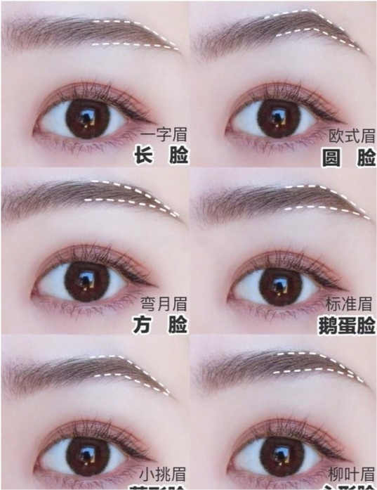 潮流眉型大盘点，小巷深处的秘密造型空间探秘
